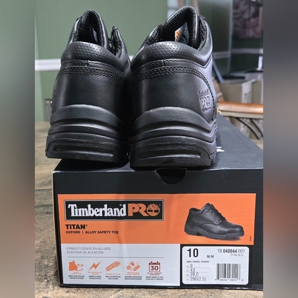 Timberland PRO Mens Titan 0xford Alloy Safety Toe #1185, 1186 main image 4